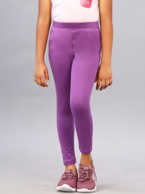 ZION Legging For Girls(Purple Pack of 1)