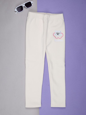V-MART Legging For Girls(Beige Pack of 1)
