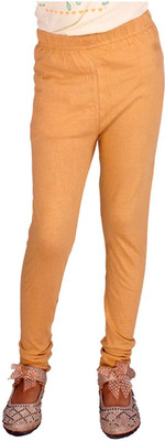 Diaz Fashion Legging For Baby Girls(Beige Pack of 1)