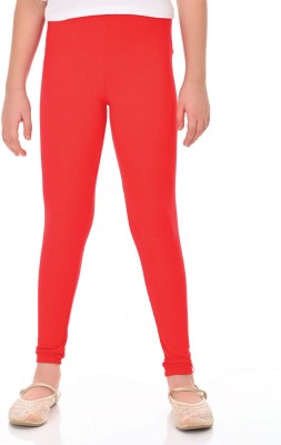 FlyBirds Indi Legging For Girls(Red Pack of 1)