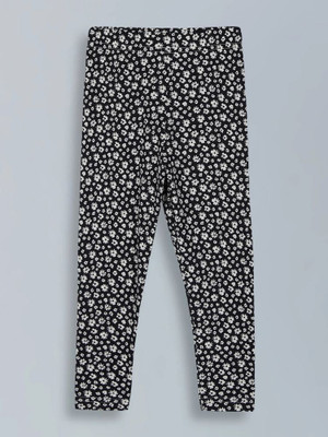 URBANRAC Legging For Girls(Black Pack of 1)