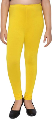 French Kleider Indi Legging For Girls(Yellow Pack of 1)