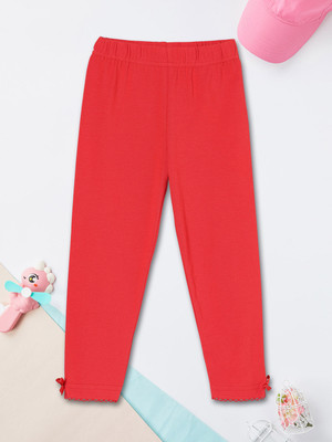 MAX Legging For Girls(Red Pack of 1)