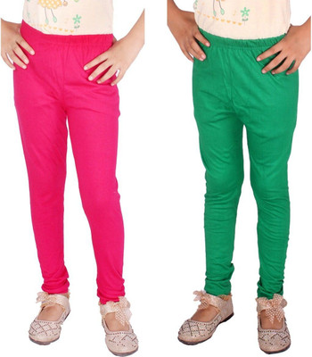 Diaz Fashion Legging For Baby Girls(Multicolor Pack of 2)