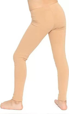 Zylum Fashion Legging For Girls(Beige Pack of 1)