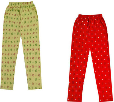 Indistar Indi Legging For Girls(Multicolor Pack of 2)