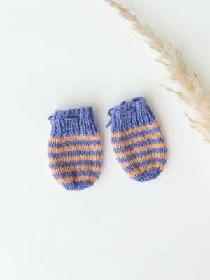 The Original Knit Kids Mitten(Blue)