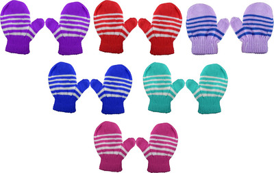 Kidzkloset Kids Mitten(Multicolor)