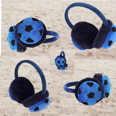 DK Creation Printed Kids Muffler(Blue)