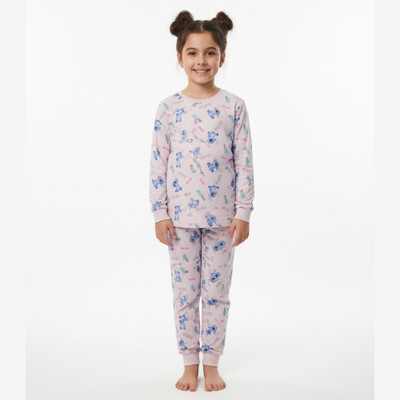 CMC Kids Nightwear Boys & Girls Printed Cotton(Pink Pack of 1)
