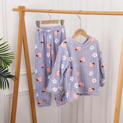 Lugo Kids Nightwear Boys & Girls Self Design Fleece Blend(Blue Pack of 1)