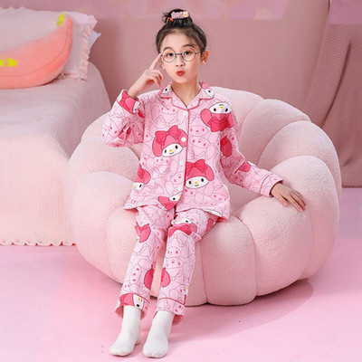 devdatt Kids Nightwear Boys & Girls Printed Cotton Blend(Pink Pack of 1)