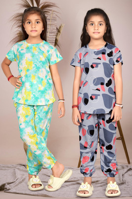 PALAKKIDS Girls Disney Princess Casual Pyjama Top(RG)
