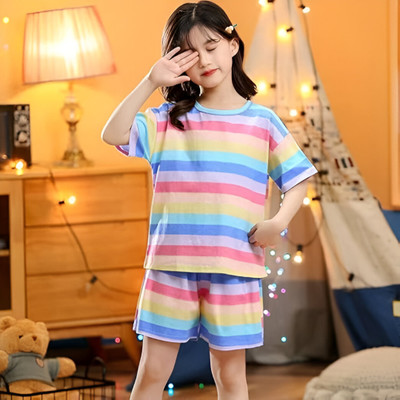 parakhiya fab Kids Nightwear Baby Boys & Baby Girls Printed Cotton Blend, Rayon(Multicolor Pack of 1)