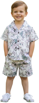 FASHION GRAB Kids Nightwear Boys Printed Cotton(Pink Pack of 1)