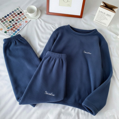 Uttam Kids Nightwear Boys & Girls Self Design Fleece Blend(Dark Blue Pack of 1)