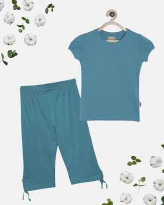 CLAEL Girls Casual Pyjama Sleepsuit(PET)