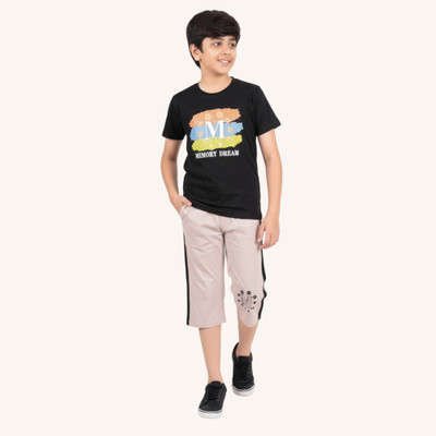 Arsha lifestyle Kids Nightwear Boys Printed Cotton(Maroon Pack of 1)