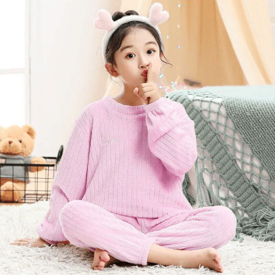 Lugo Boys & Girls Casual Pyjama Sweatshirt(Purple)