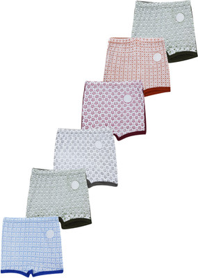 Yellow Delight Brief For Boys(Multicolor Pack of 6)