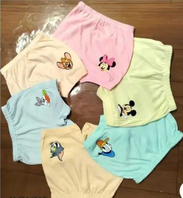 BeBee Panty For Baby Girls(Multicolor, Pack of 6)
