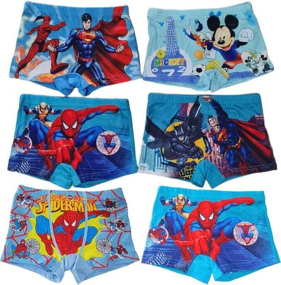 RADHIKASALESCO Brief For Boys(Multicolor Pack of 6)