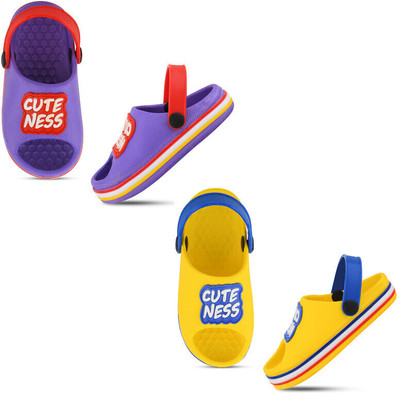 SMARTOTS Boys Sling Back Clogs(Multicolor , 2-2.5 Years)