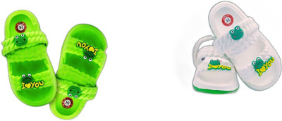 plushwalk Boys & Girls Slip-on Clogs(Multicolor , 9 to 12 Months)