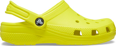 CROCS Boys & Girls Slip-on Clogs(Yellow , 1 - 2 Years)