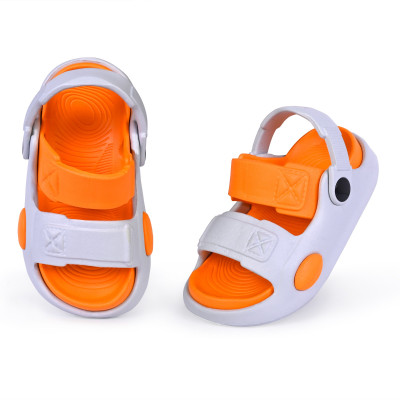 Givey Boys & Girls Sling Back Sports Sandals(Grey , 4-5 Years)