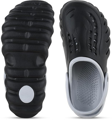 kullegs Boys Slip-on Clogs(Black , 7 - 8 Years)