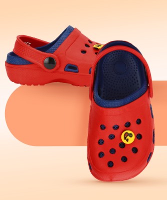 Miss & Chief Boys Sling Back Clogs(Red , 15 - 16 Years)