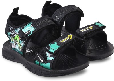 Airfax Boys & Girls Velcro Strappy Sandals(Green , 15 - 20 months)