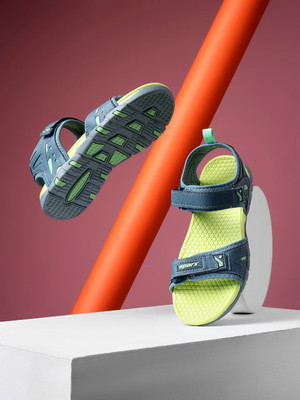 Sparx Boys Velcro Sports Sandals(Green , 10- 11 Years)