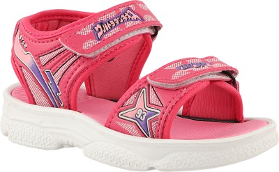 rotation Boys Sling Back Peep Toes(Pink , 4 - 4.5 year)