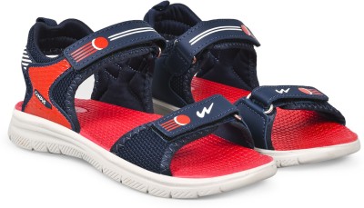 CAMPUS Boys & Girls Velcro Sports Sandals(Blue , 8 - 9 Years)