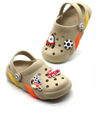 Svaar Boys & Girls Sling Back Clogs(Beige , 12 - 18 Months)