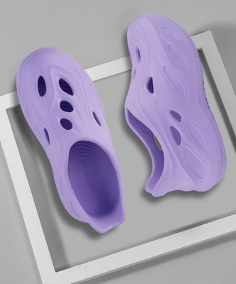 RED TAPE Girls Slip-on Clogs(Purple ,)
