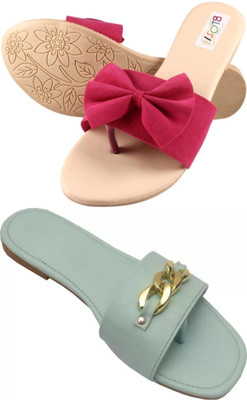 MARYAM Girls Slip-on Flats(Pink , above 16 years)