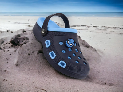 TRZ Boys & Girls Slip-on Clogs(Blue , 4-5 YEARS)
