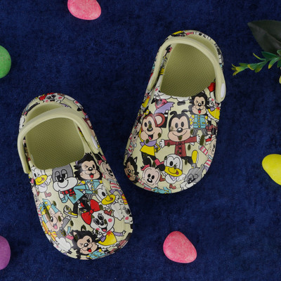 KILLER Mickey Boys & Girls Sling Back Clogs(Green , 5.5 - 6 YEARS)
