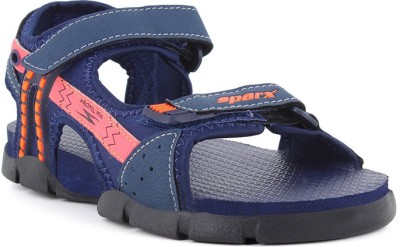 Sparx Boys Velcro Sports Sandals(Blue , 16 Years and Above)