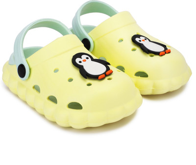 Miss & Chief Boys & Girls Sling Back Clogs(Yellow , 1.5 - 2 Year)