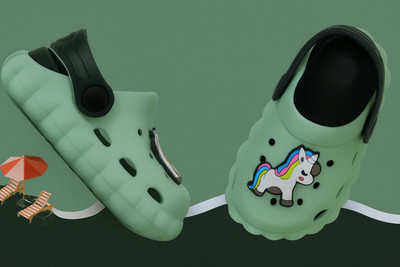 FASMANIA Boys & Girls Strap Clogs(Green , 6-9 MONTHS)