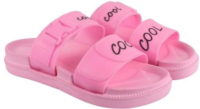 DEALSINJAIPUR Girls Buckle Flats(Pink , 26.2)