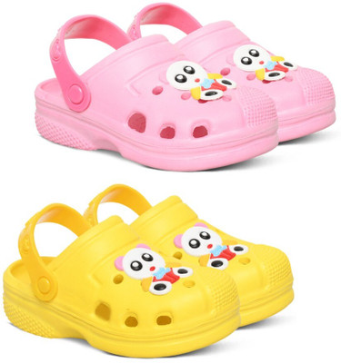 Trendmode Boys & Girls Sling Back Clogs(Multicolor , 2 .5 to 3 year)