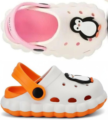 FEETPER Boys & Girls Slip-on Sports Sandals(Pink , 2.5-3 Years)