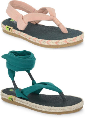 Fresh1947Feet Girls Slip-on Flats(Beige , 19.6)