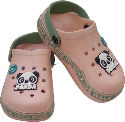 Shri Shyama Creation Angry Birds Boys Sling Back Clogs(Pink , 13 - 14 Years)