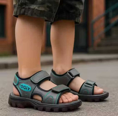 ZNSROYAL Boys & Girls Velcro Sports Sandals(Multicolor , 7 TO 8 YEARS)